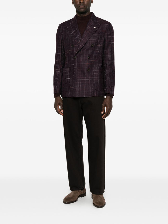 Filippo De Laurentis Maglia Viola Uomo 3
