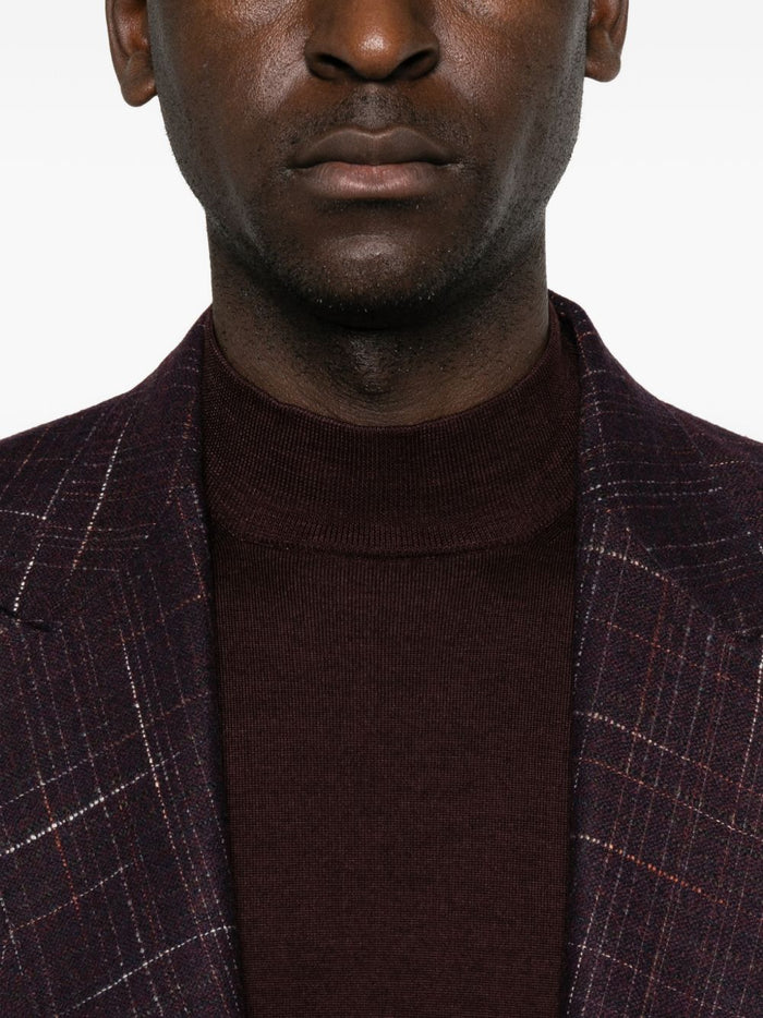 Filippo De Laurentis Maglia Viola Uomo 5