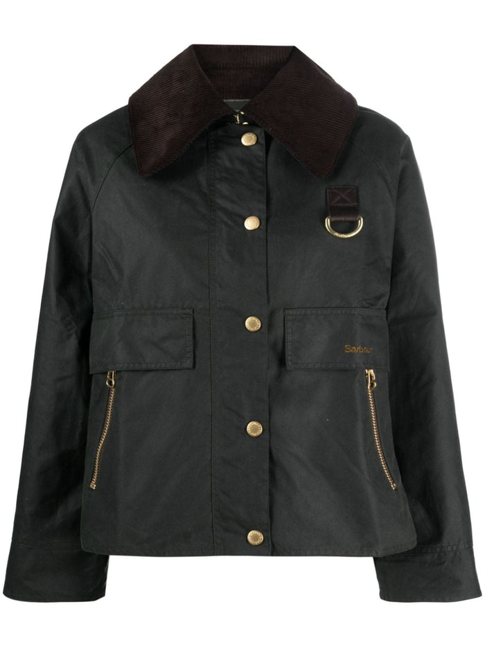 Barbour Catton Women's Green Jacket 5