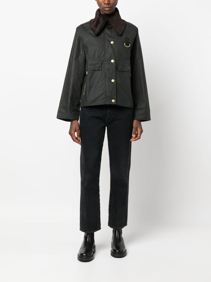 Barbour Giubbotto Verde Donna 3