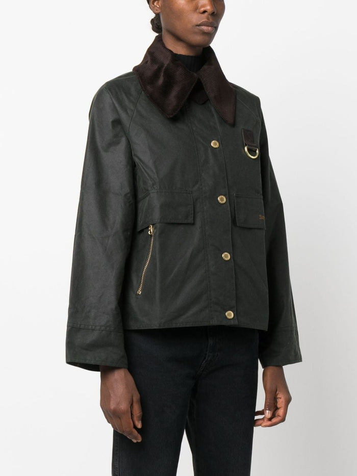 Barbour Catton Women's Green Jacket 1