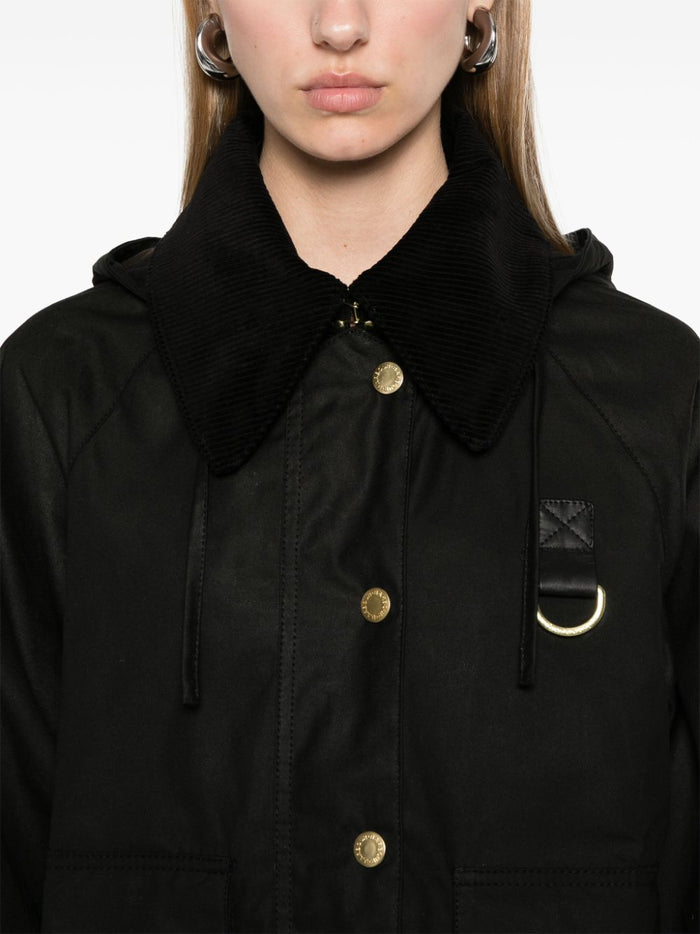 Barbour Giubbotto Nero Donna Reighton Spey 4