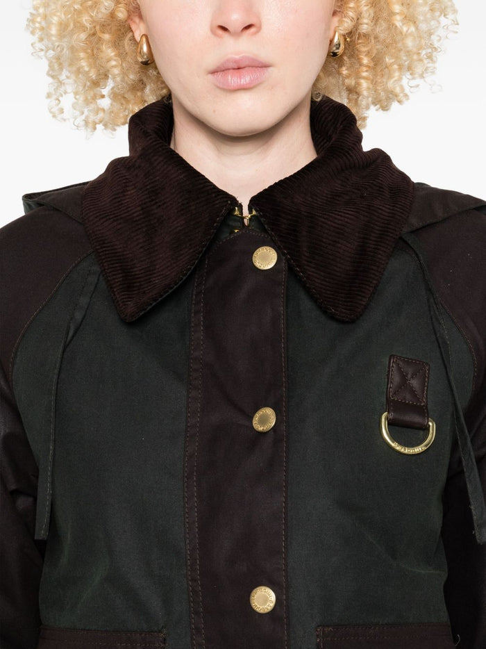 Barbour Women's Reighton Green Jacket 4