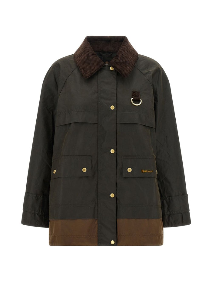 Barbour Giubbotto Verde Donna 4
