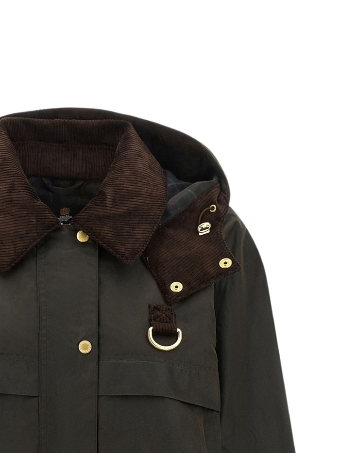 Barbour Giubbotto Verde Donna 5