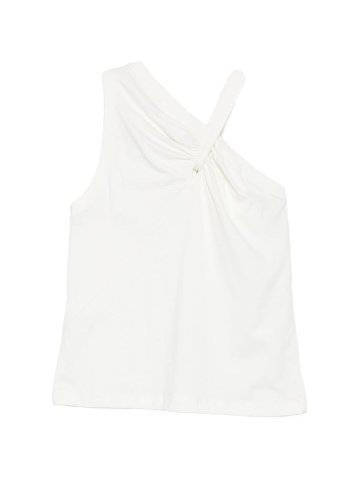 Solotre Canotta Monospalla Donna Bianco 2