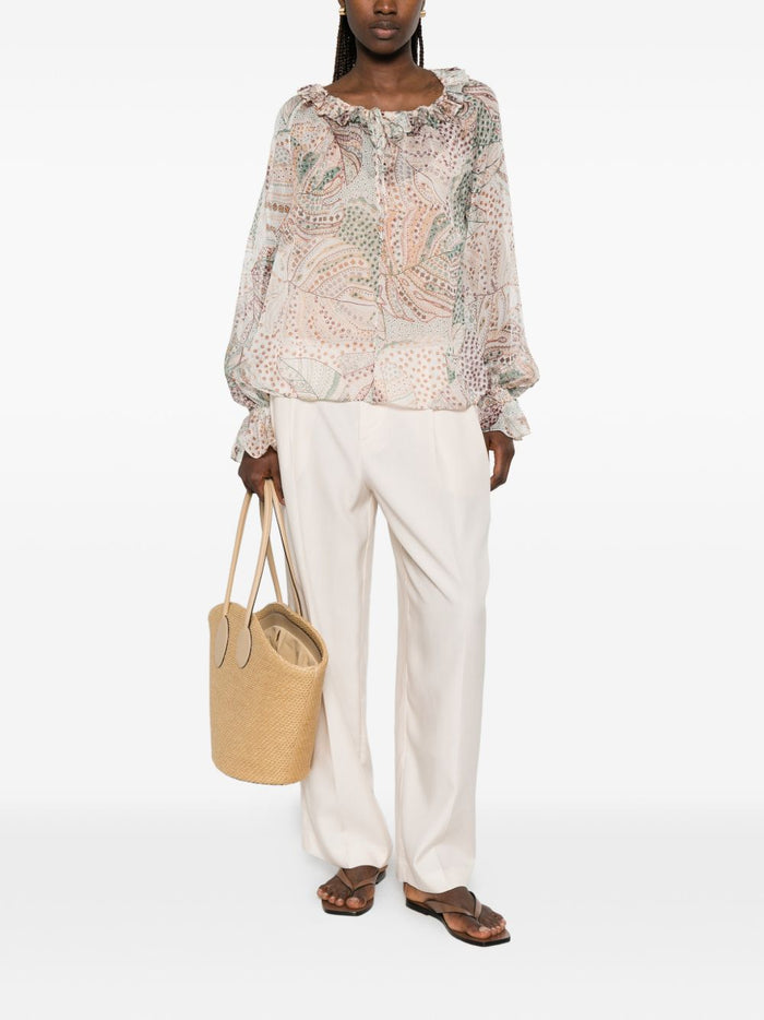 Solotre Pantalone Multicolore Donna 5