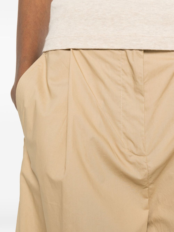 Solotre Pantalone Palazzo Donna Beige 4