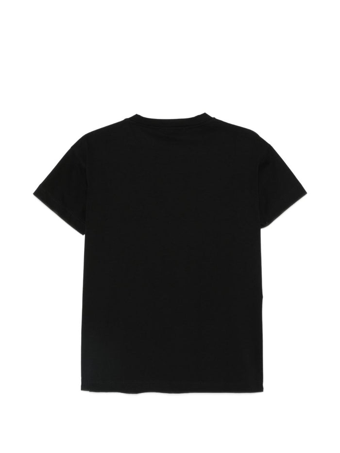 Solotre Women's Short Sleeve T-Shirt Black 2