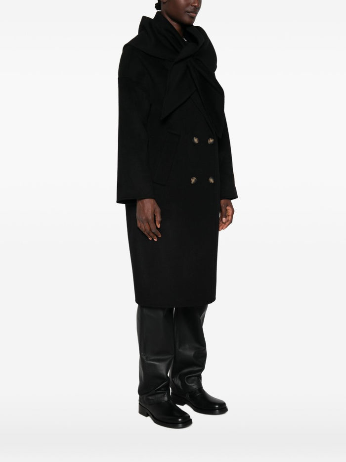 Solotre Cappotto Nero Donna 3