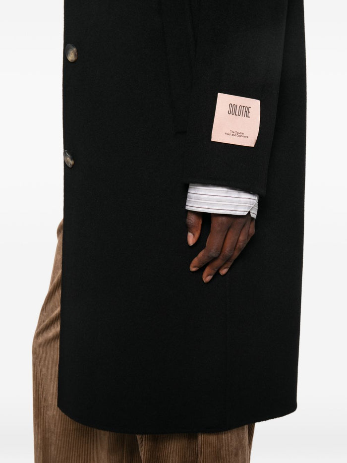 Solotre Cappotto Nero Donna 4