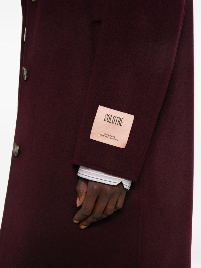 Solotre Cappotto Viola Donna 4