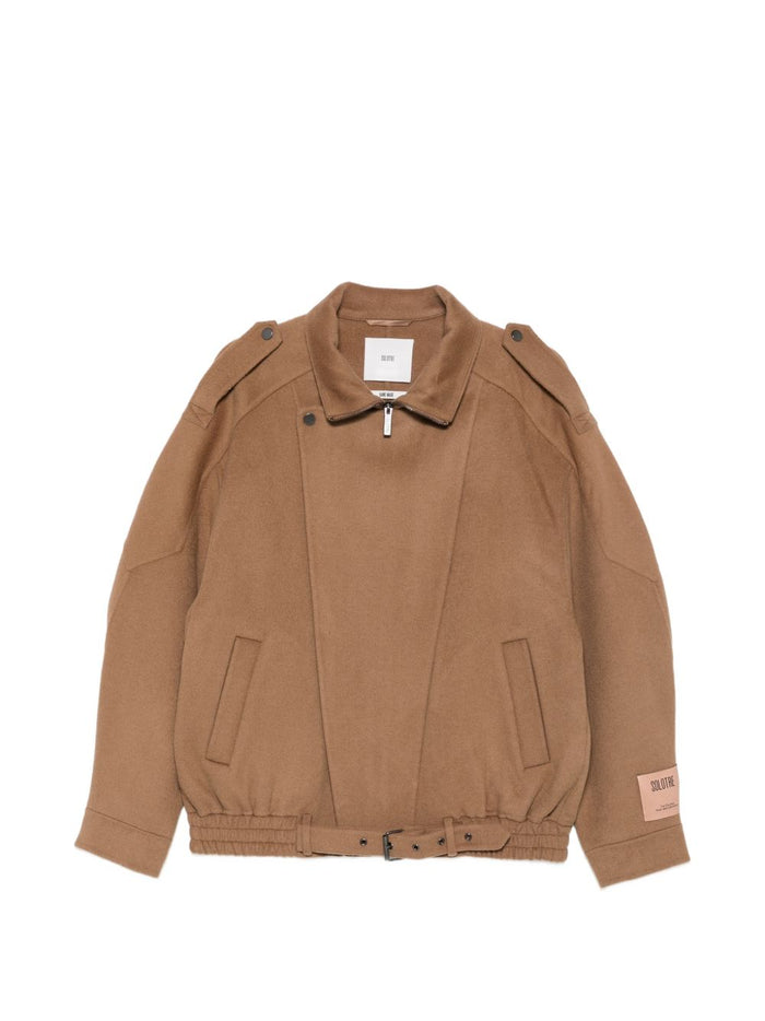 Solotre Cappotto Marrone Donna 1