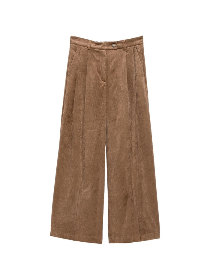 Solotre Pantalone Marrone Donna 1