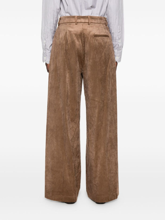 Solotre Pantalone Marrone Donna 3