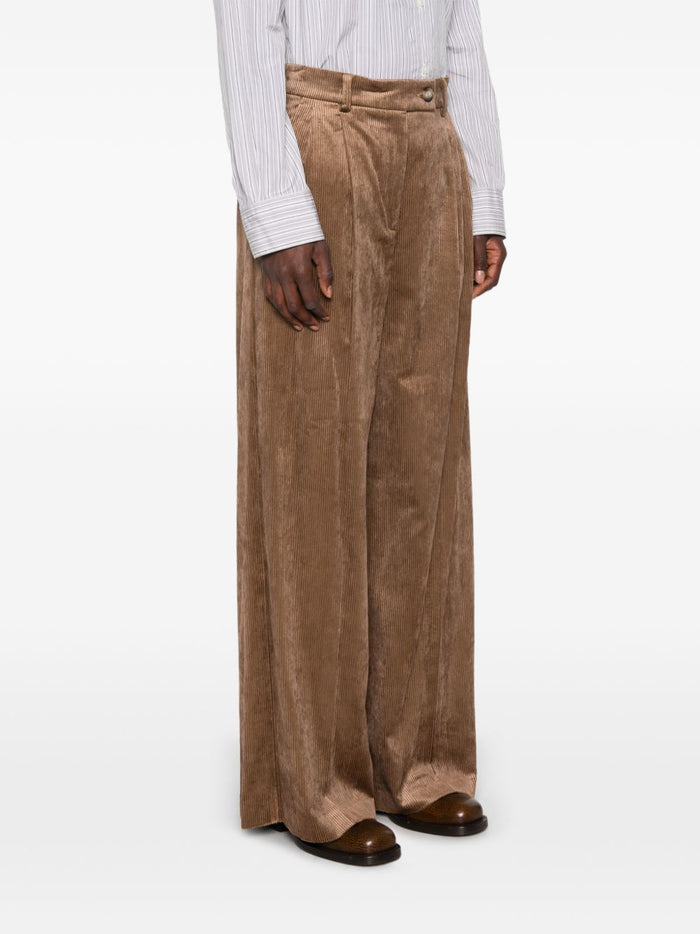 Solotre Pantalone Marrone Donna 5