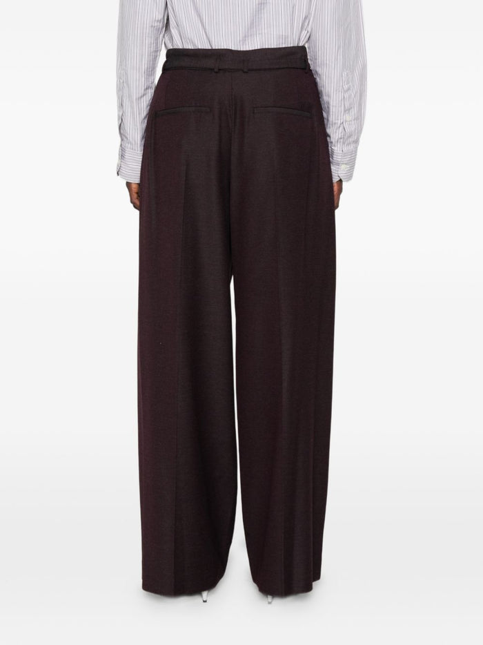 Solotre Pantalone Viola Donna 3