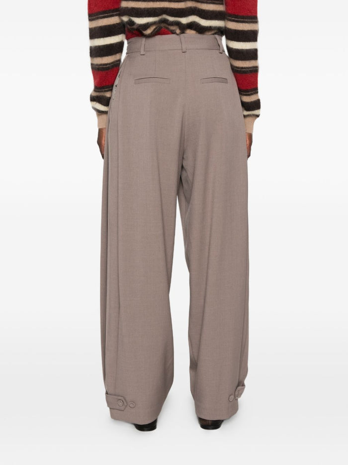 Solotre Pantalone Marrone Donna 3