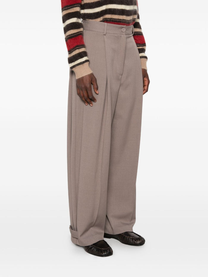 Solotre Pantalone Marrone Donna 4