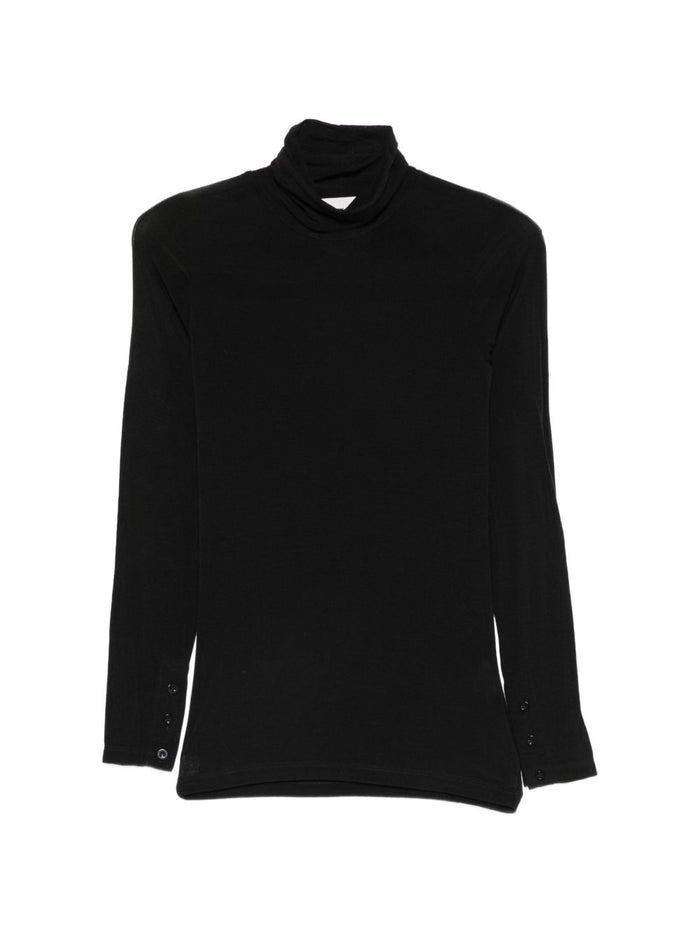Solotre Top Nero Donna 1