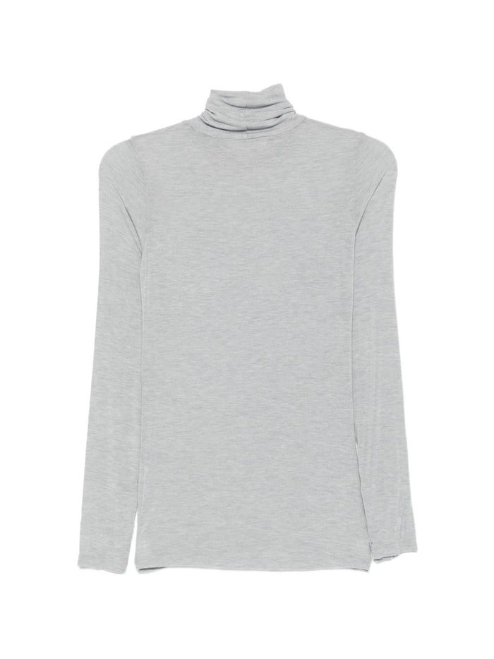 Solotre Top Grigio Donna 2