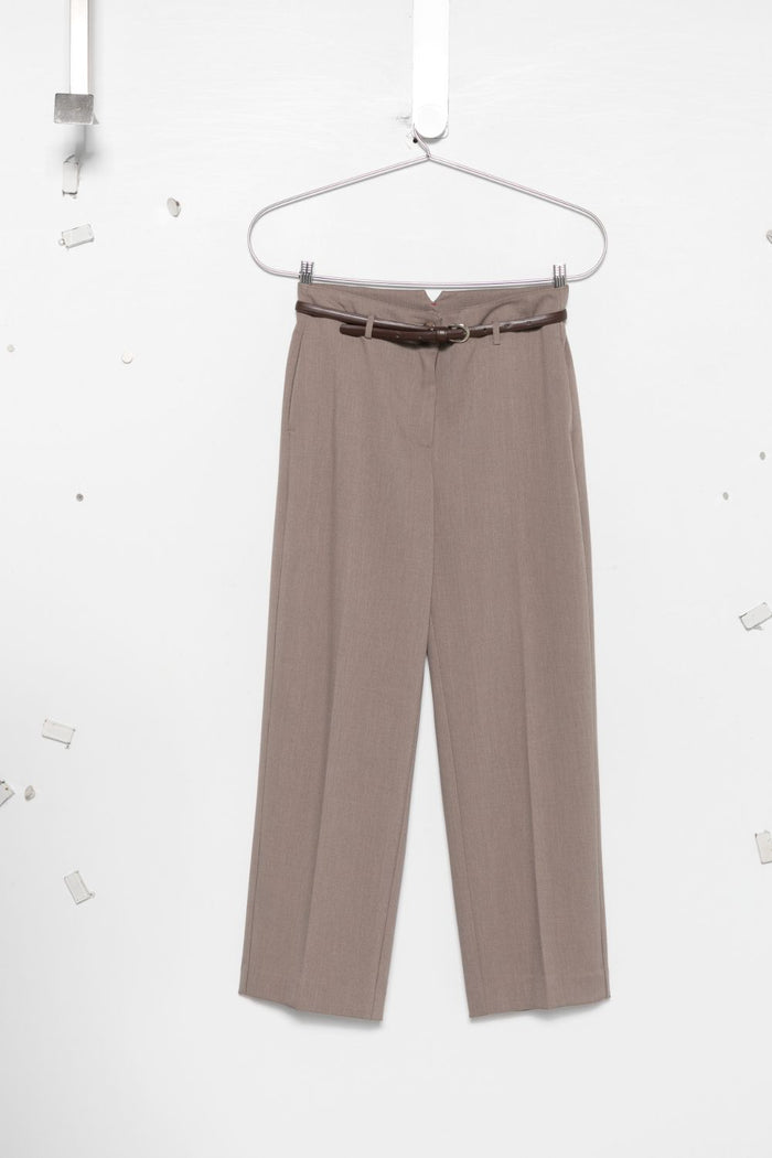 Solotre Pantalone Marrone Donna 1