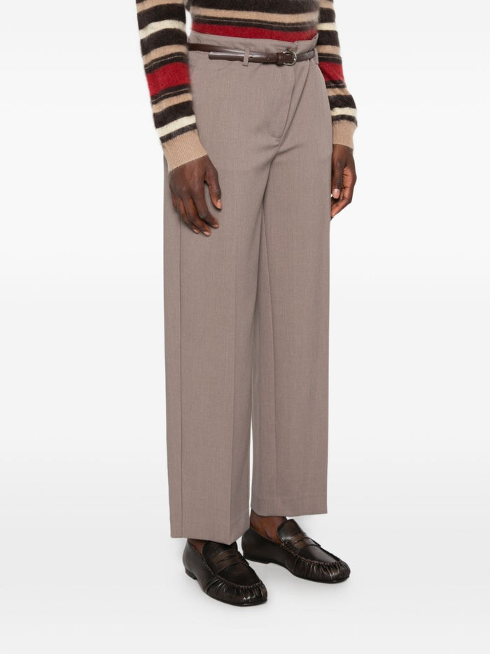 Solotre Pantalone Marrone Donna 4