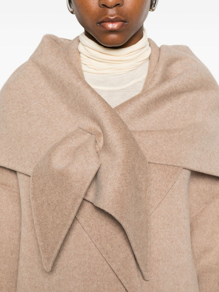 Solotre Cappotto Marrone Donna 5