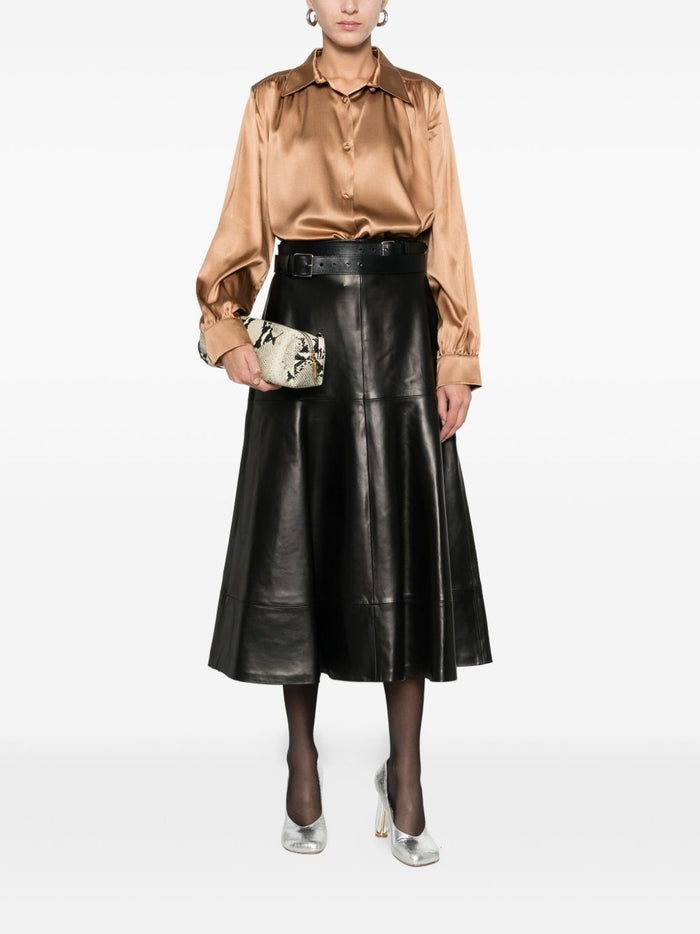 Solotre Braunes Hemd Damen 2