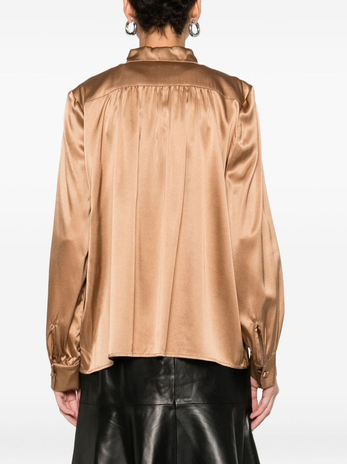 Solotre Braunes Hemd Damen 5