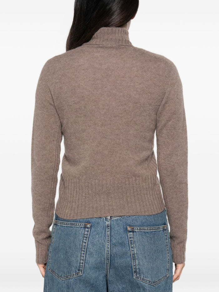 Solotre Maglia Marrone Donna 2