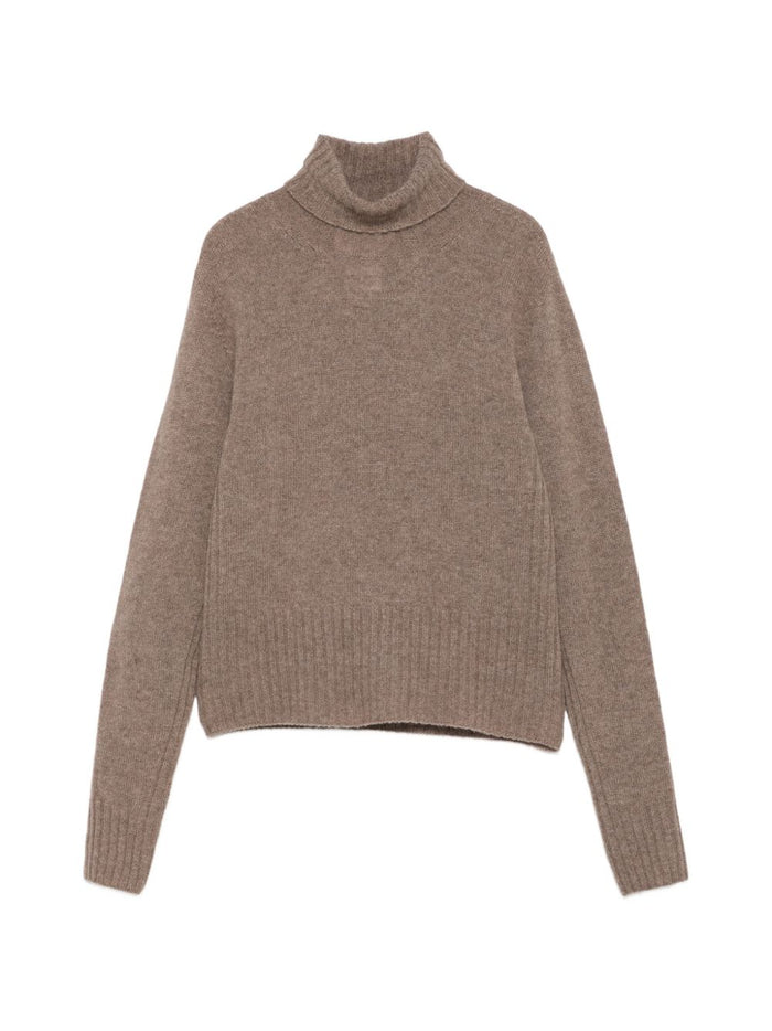 Solotre Maglia Marrone Donna 1