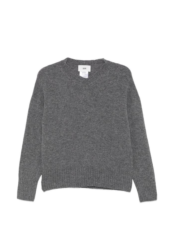Solotre Maglia Grigio Donna 1