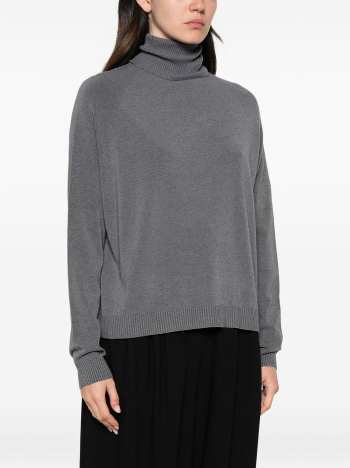 Solotre Maglia Grigio Donna 4