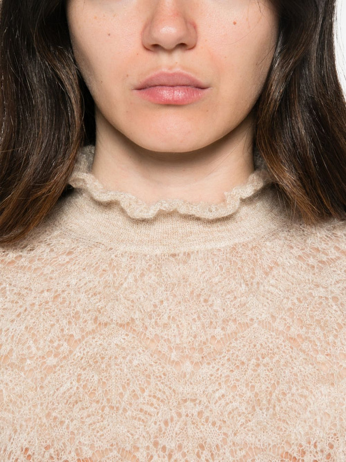 Solotre Maglia Beige Donna 3