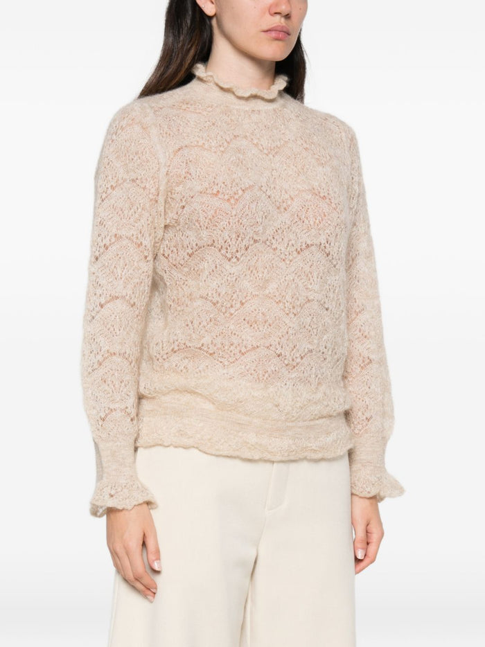 Solotre Maglia Beige Donna 4