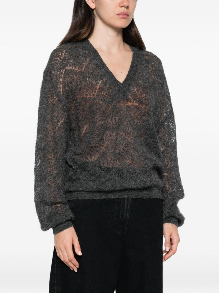 Solotre Maglia Grigio Donna 4