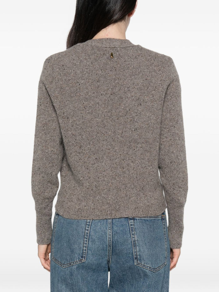Solotre Maglia Marrone Donna 4