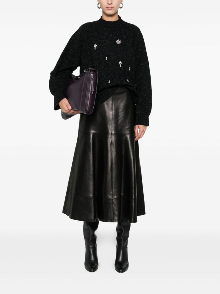 Solotre Damen Pullover in schwarz 4