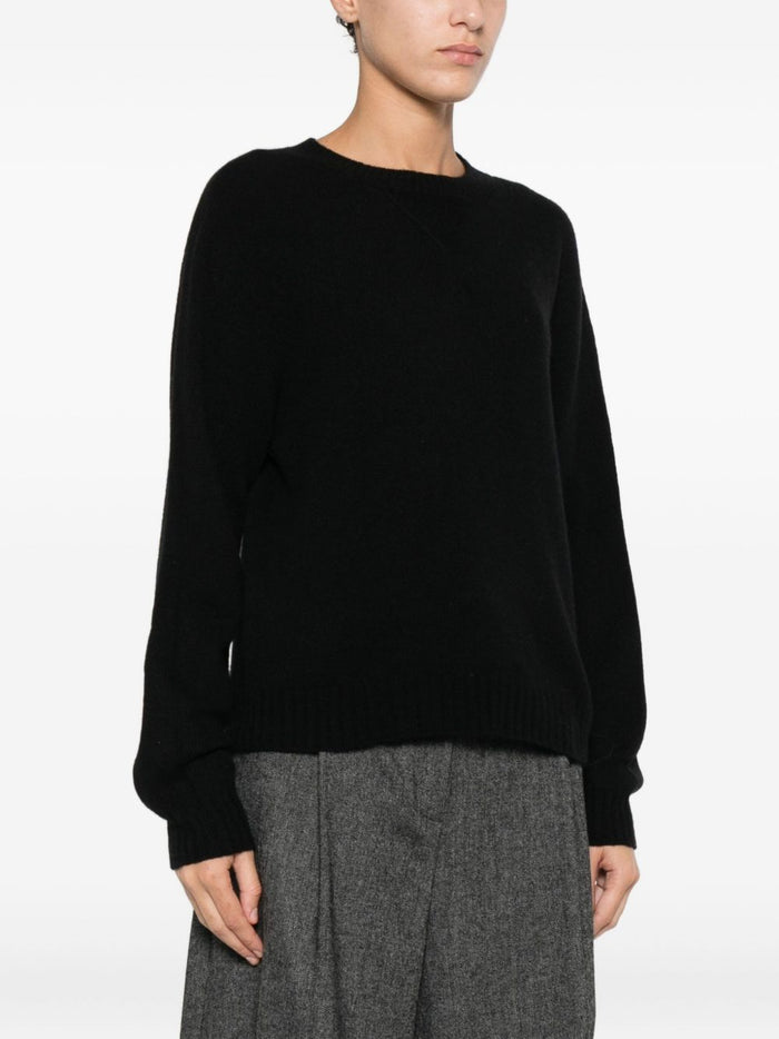 Solotre Damen Pullover in schwarz 2