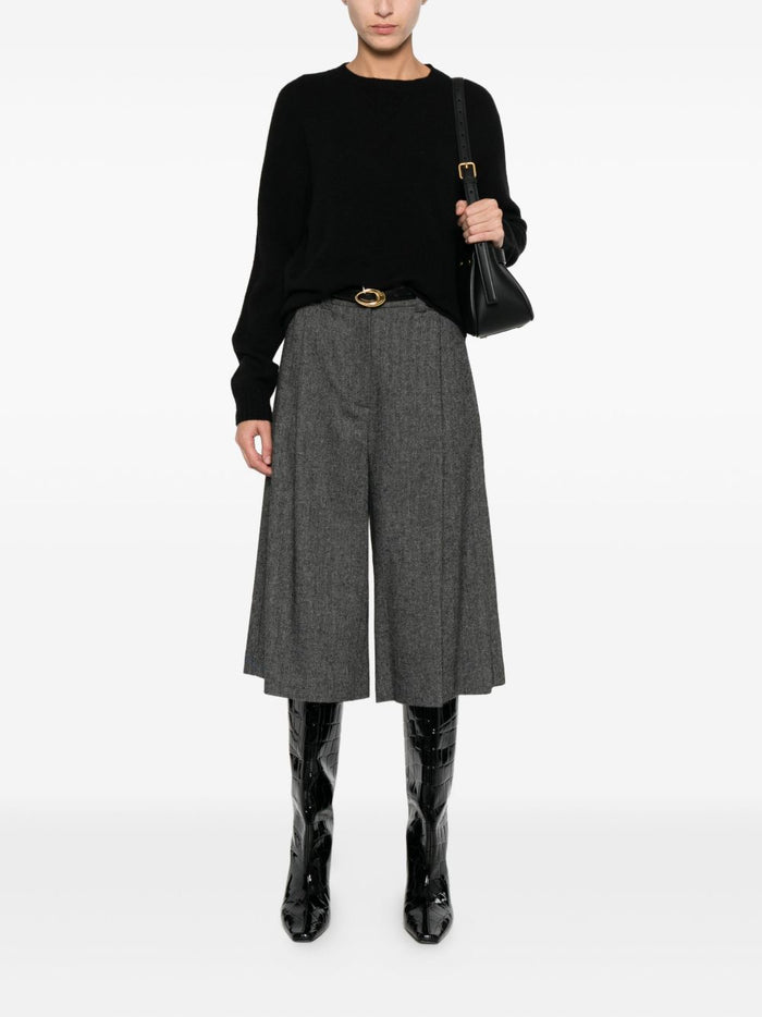 Solotre Damen Pullover in schwarz 3