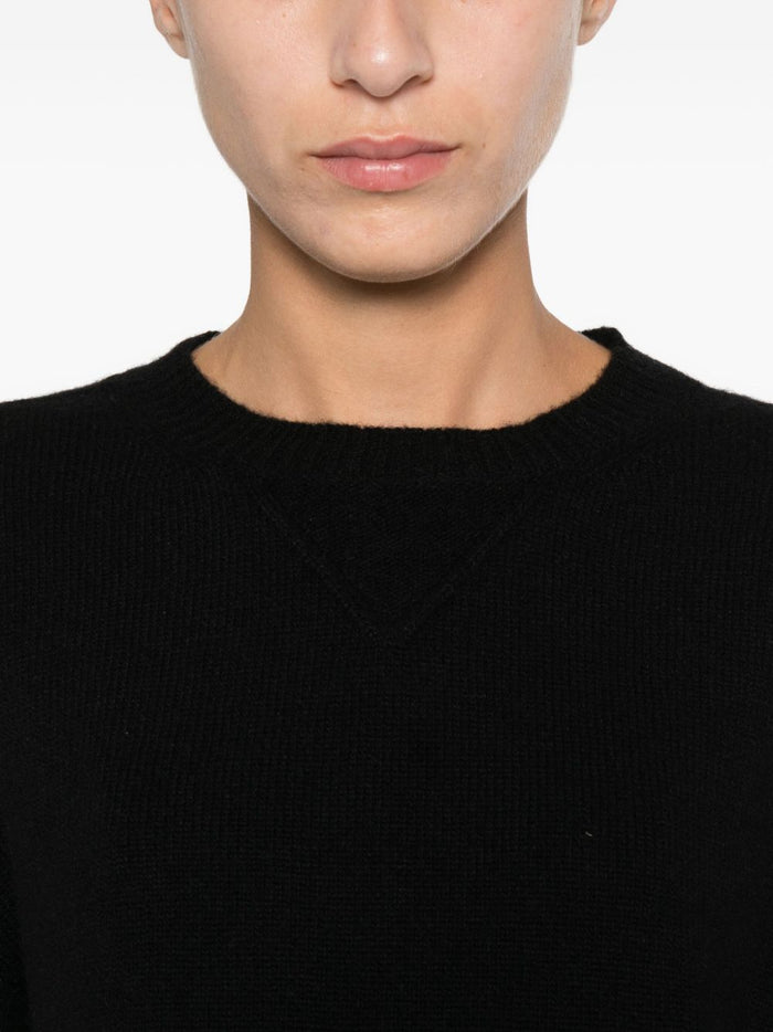 Solotre Damen Pullover in schwarz 5
