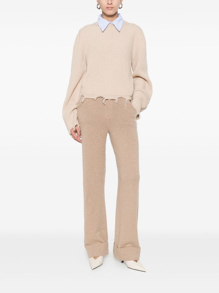 Solotre Damen Pullover in braun 3