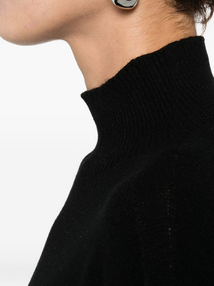 Solotre Damen Pullover in schwarz 3
