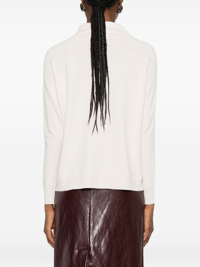 Solotre Damen Pullover in weiß 4