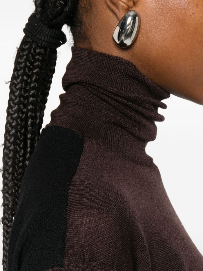 Solotre Damen Pullover in braun 2