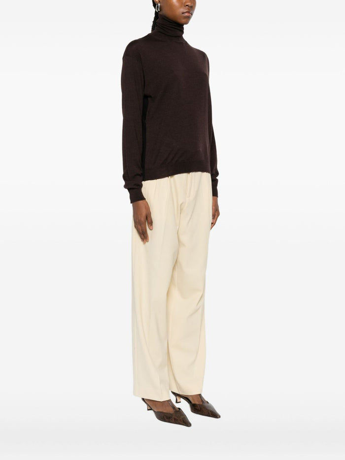 Solotre Damen Pullover in braun 4