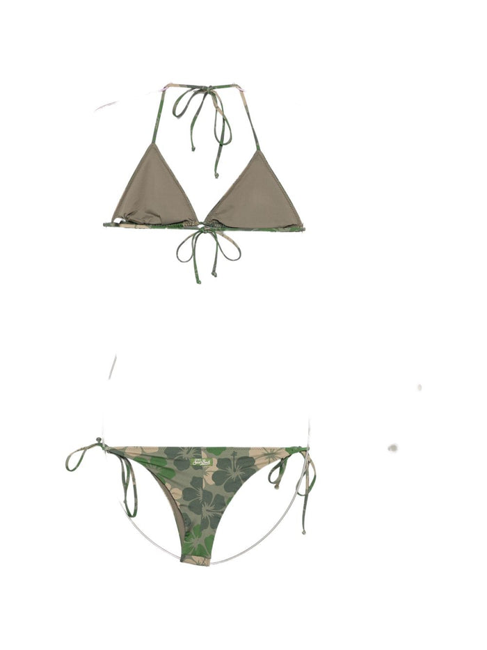 Mc2 Saint Barth Bikini Maleah Damen Grün 2