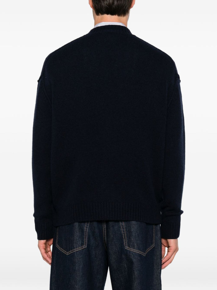 Diana Studio Maglia Blu Uomo 3