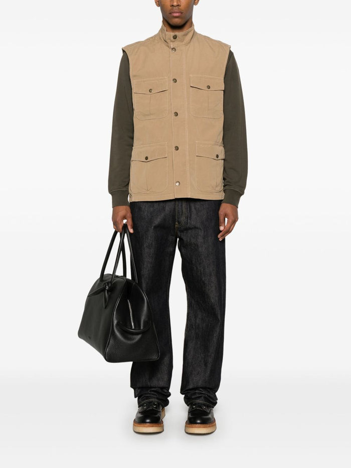 Barbour Gilet Grigio Uomo 4